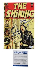Shelley Duvall Joe Turkel Autographed RARE The Shining 12x18 Comic Photo Canvas