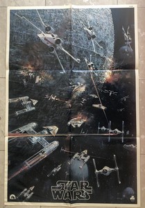 Vintage 1977 20th Century Fox John Berkey Star Wars Poster
