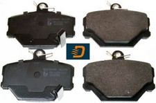 DENCKERMANN B111098 Bremsbelagsatz für Scheibenbremse Bremsbelagsatz für Smart 