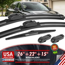 Snow Driver Winter Wiper Blade Set Of 3 Front Left Right 26 2215