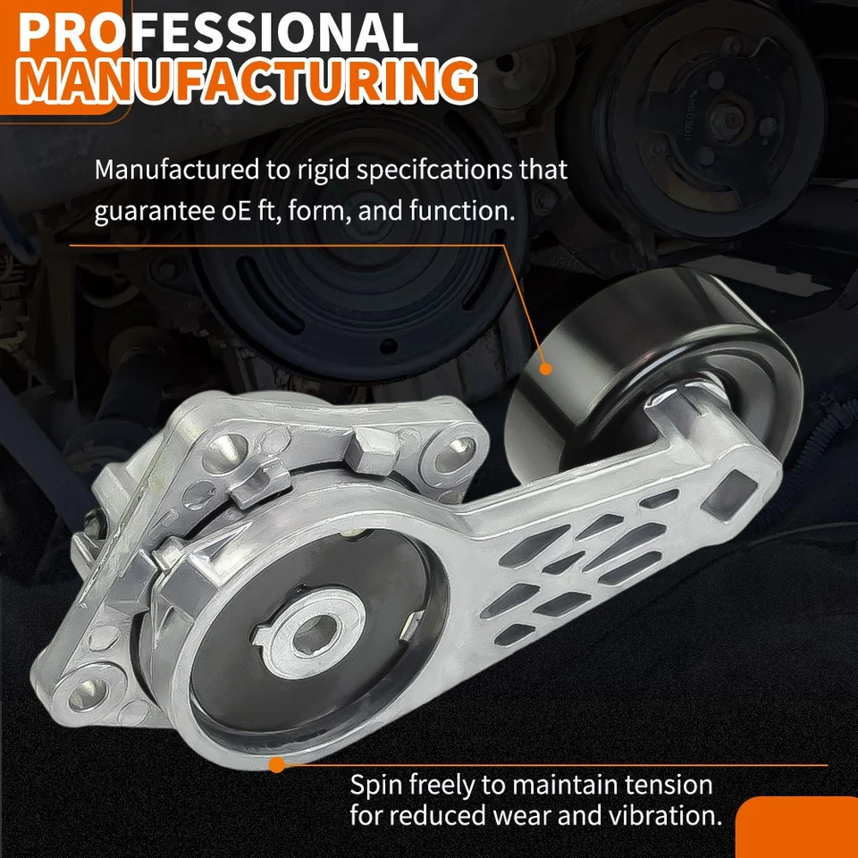 Kit de 5 componentes de transmisión por correa Serpentine para Ford F-150 07-08 Expedition Lincoln Foto 4 de 4