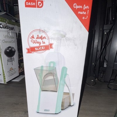 DASH Safe Slice Mandoline Slicer Adjustable Vegetable Fruit Cutter w/ Chute