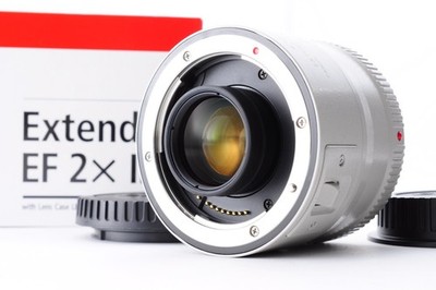 Canon Extender EF 2x ii Near Mint Teleconverter White from Japan