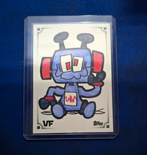 Marketplace image: "Rare Robot" 1/1 Original Sketch Card by "GPKNIK" - 2026 Topps Chrome Veefriends
