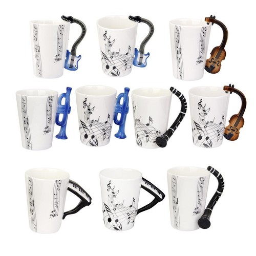 Tazza da Tè in Porcellana in Bianco e Nero - Foto 6 di 11