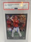 2011 Bowman Chrome MIKE TROUT #175 ROOKIE! PSA/DNA CERT MINT 9 AUTO 10! RARE!