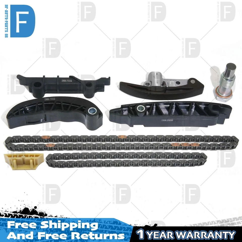 8pcs Timing Chain Guide Kit for Porsche VW Passat CC Touareg Audi Q7 3.6 VR6 FSI - Image 2 of 4