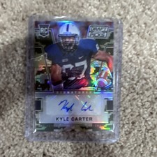 2016 Panini Prizm Draft Picks Kyle Carter #151 Rookie Autograph /199