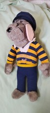 ROLAND RAT PLUSH DOLL - 80S VERY RARE COLLECTABLE TOY RETRO VINTAGE 15 Inch