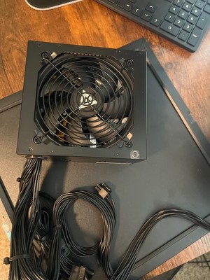 Apevia Venus Power Series VENUS500W 500W ATX Power Supply Black 24 Pin SATA PCIe
