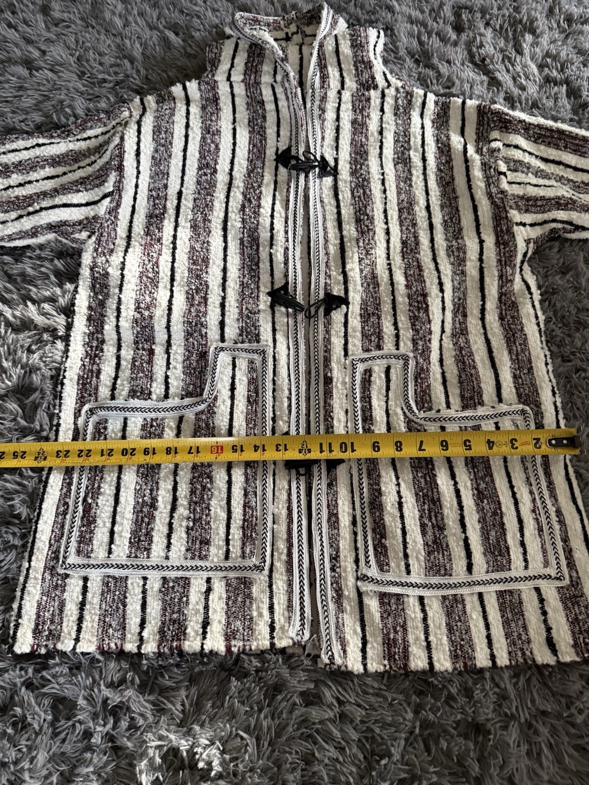 Moroccan Wool Jacket. Handmade. Unique - image 11