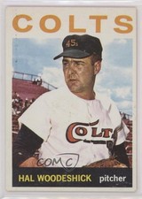 1964 Topps Hal Woodeshick #370 qe3