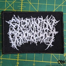 Extermination Dismemberment ~ High Quality Embroidery, Durable Canvas Patch