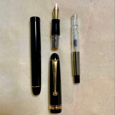筆記具 PILOT CUSTOM 74 SFM Pilot Custom 74 Fountain Pen - Black - 14k Soft Fine Medium | JetPens