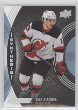 2018-19 Upper Deck Engrained Synthesis Nico Hischier #S-14 2a8
