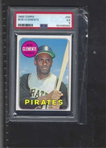1969 Topps Roberto Clemente #50 PSA 5