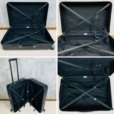 Rimowa Lufthansa 85L Black 4-wheels Carry Case Suitcase | eBay