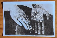 Bernard Kobel Traditional Tattoo Photo B W Vintage Tattooed Man Tribal Hands