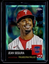 2022 Topps Chrome Platinum #499 Jean Segura Aqua Lava /299