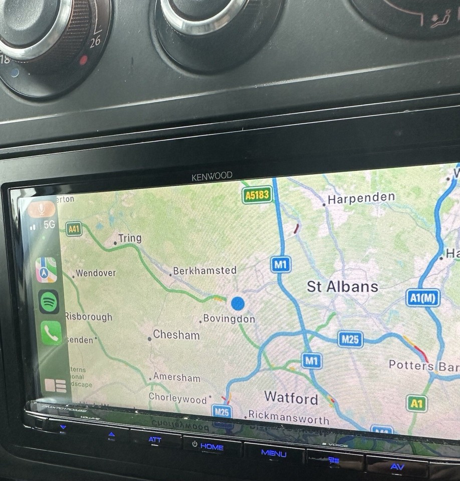 Kenwood DMX7017DABS 7inch Apple CarPlay Bluetooth Car Stereo AV