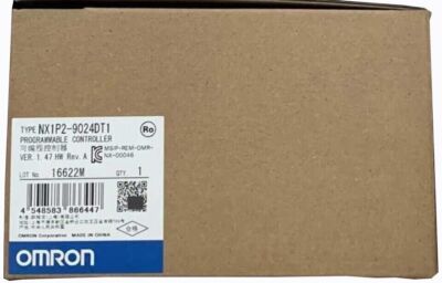 NX1P2-9024DT1 NEW OMRON NX1P29024DT1 PLC Processor Module