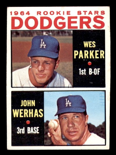 1964 Topps Baseball #456 Dodgers Rookies VG *e1 - 第 1/2 張圖片