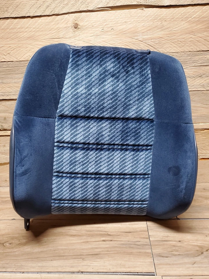 NOS 86 87 Nissan S12 200SX hatchback asiento trasero izquierdo lado del conductor azul Foto 2 de 4