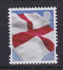 GB SG EN51 MNH MINT STAMP ST GEORGES FLAG EN51 EX PRESTIGE SILVER HEAD