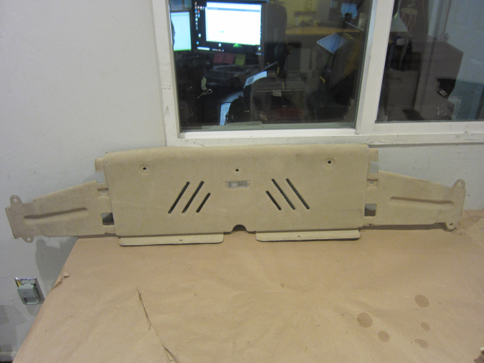 Maserati Quattroporte Upper Trunk Cover For Tank Panel - Beige - P/N 67946513