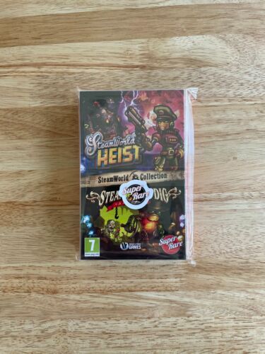 SteamWorld Collection Dig 1, 2 and Heist Switch SRG 34,35. NEW/SEALED with cards - Afbeelding 1 van 2