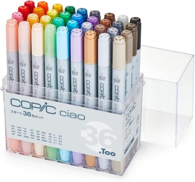 Copic Ciao Start 36 color set Made in Japan Multicolor Illustration Markers