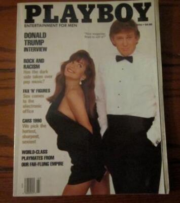 PRESIDENT DONALD J. TRUMP PLAYBOY MAGAZINE MARCH 1990 -TRUMP INTERVIEW