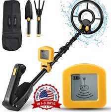 Detector De Metales Para Ni os, V stago Ajustable De 24"-35", Impermeable NEW US