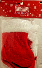 Lot of Six Mini Christmas Stockings/ Christmas Time/ New in Bag