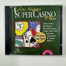 VTG Las Vegas Super Casino Plus PC CD-ROM for Windows 95 by Swift Jewel 1997