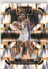 2023-24 Panini Select WNBA Silver Flash Crystal Dangerfield Los Angeles Sparks