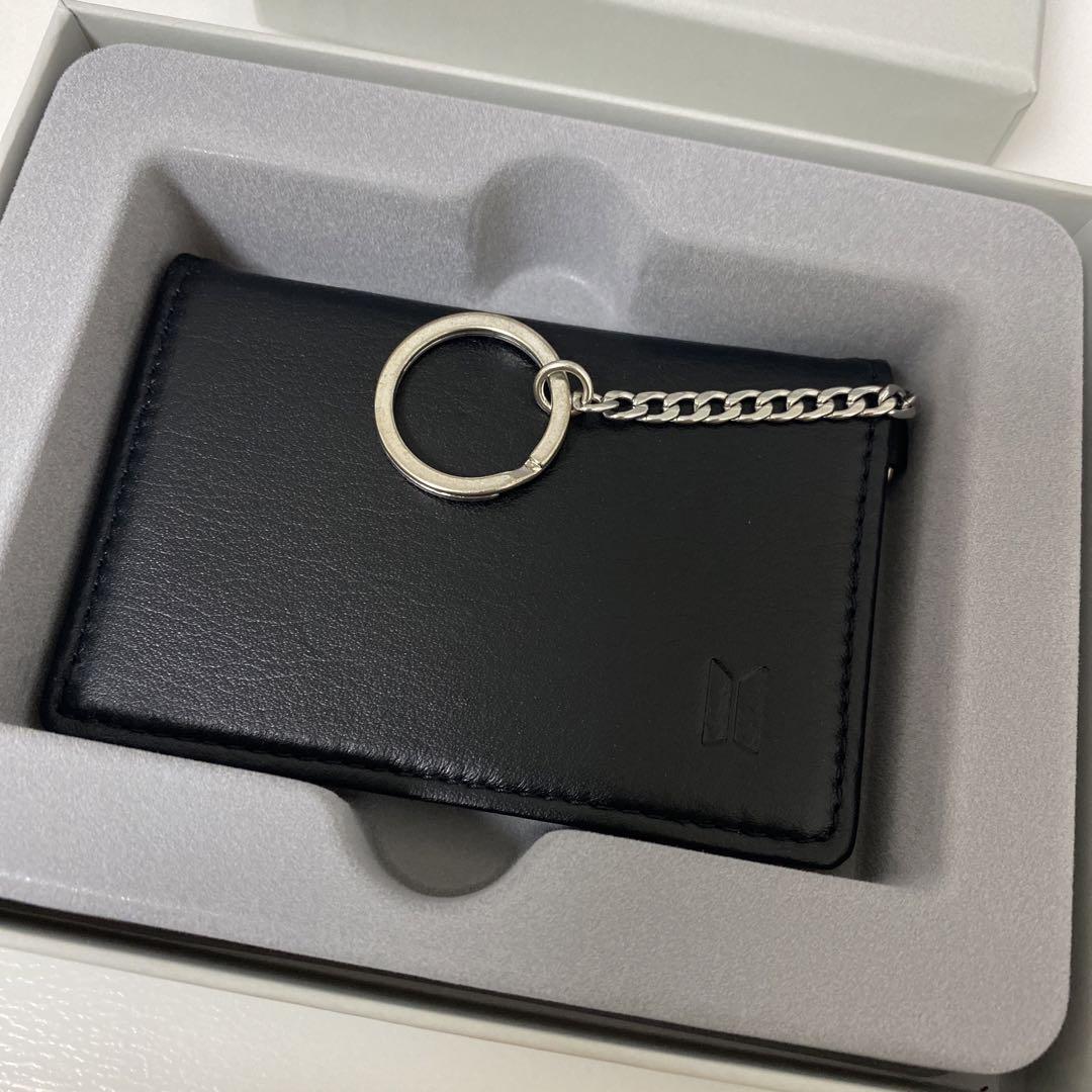 BTS Weverse Card Wallet Black Leather Key Ring Type K-pop Japan | eBay