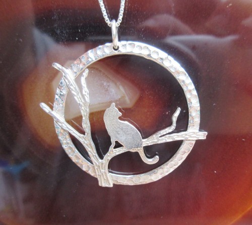 Gioielli con gatto in argento 925 (riproducibili in oro) - Laboratorio