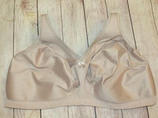 Glamorise Magic Lift 1005 Active Support Wireless Nude Beige Full Cup Bra 50G