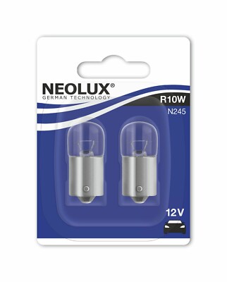 2x R10W 12V 10W BA15s 2pcs Lamps NEOLUX Bulb Lamp Blister