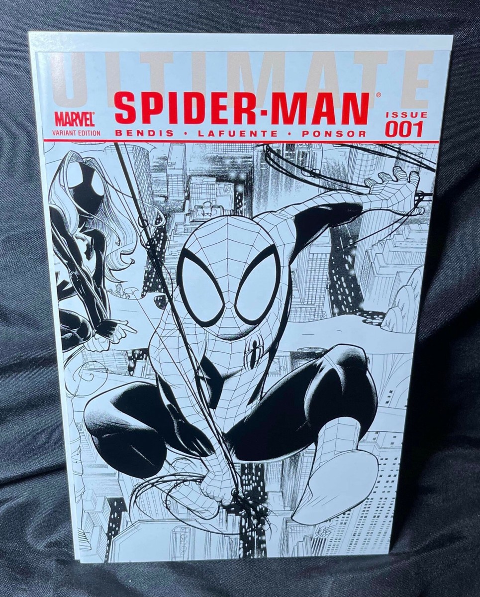 Black And White Spiderman Comic Amazing Spider Man #648 J Scott