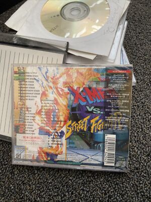 X-Men vs Street Fighter Sound Track CD Victor Capcom w/ Case