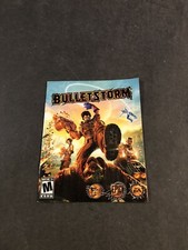 bulletstorm ps3 Manual Only
