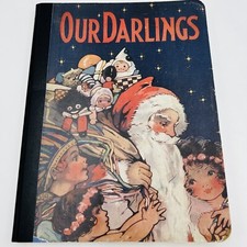 Mead Composition Notebook Santa Claus Our Darlings Christmas Notes 100 Sheets