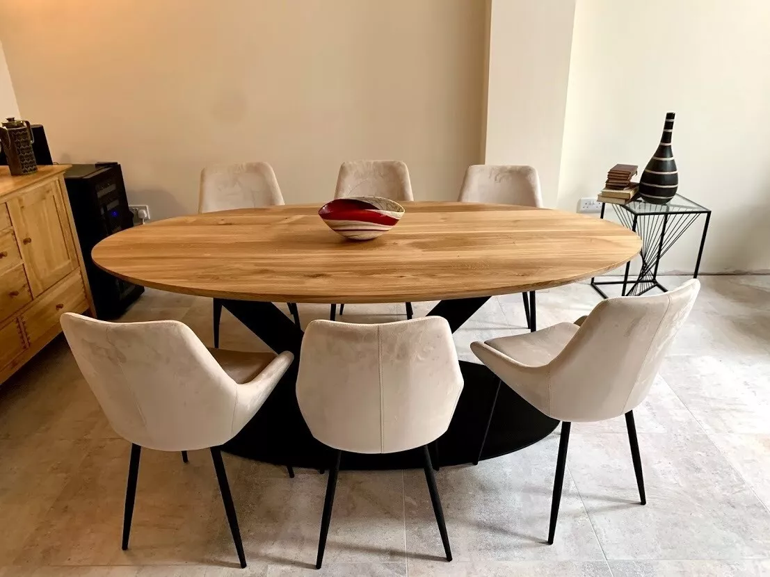 Ebay oval outlet dining table