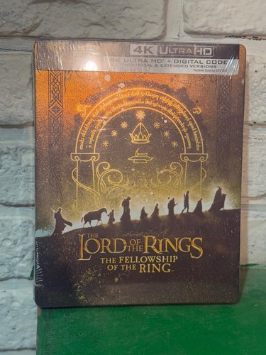 LORD OF THE RINGS FELLOWSHIP OF THE RING 4K UHD + Digital Limted Steelbook ✅