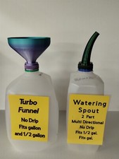 3-D PRINTED FUNNEL AND SPOUTS FOR TOPS OF MILK JUGS