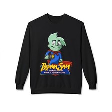 Pajama Sam No Need To Hide When its Dark Outside Unisex Soft Fleece Sweatshirt