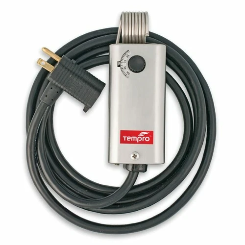 Tempro Line Voltage Portable Thermostat - Steel, NEMA 1 Enclosure