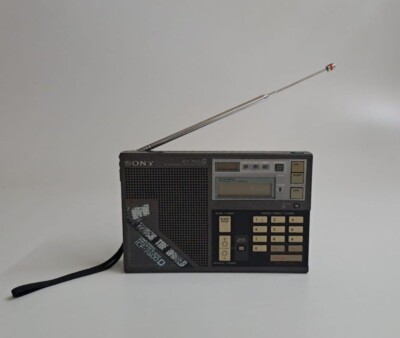 Sony ICF-7600D LM/MW/SW/FM Receiver Vintage Radio Japan As-Is